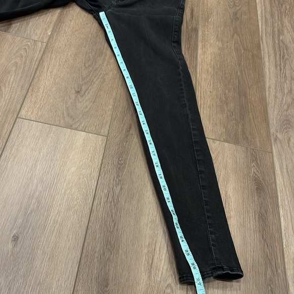 Rock & Republic High Roller Black Denim Skinny Jeans Size 6M - Picture 4 of 16